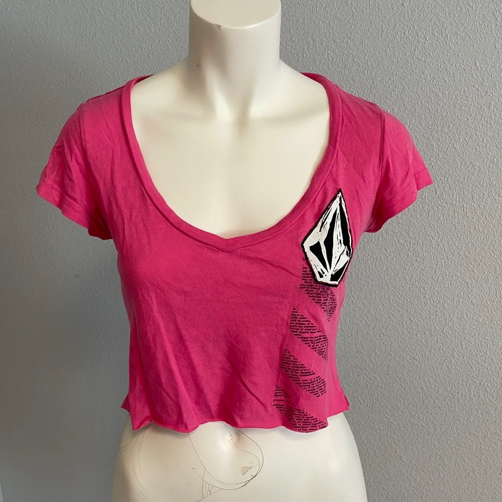 Volcom Cropped Open-Back Top - image 1